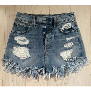 7 for All Mankind Jean Shorts